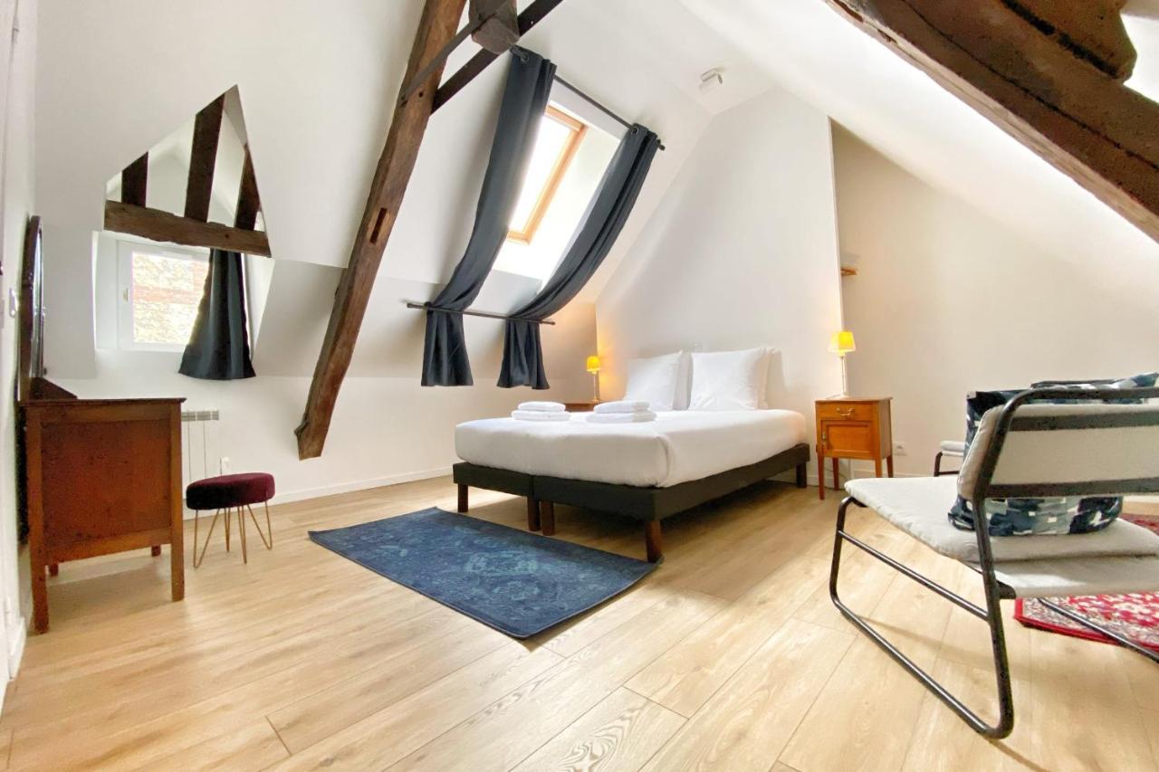 La Terrasse Notre Dame - Character House - 4P - Center Honfleur Villa Ngoại thất bức ảnh