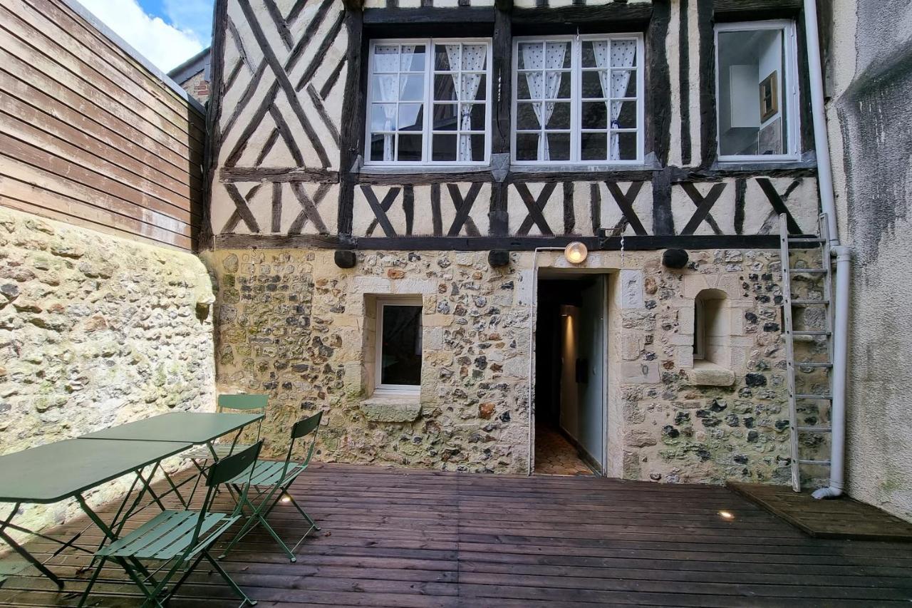 La Terrasse Notre Dame - Character House - 4P - Center Honfleur Villa Ngoại thất bức ảnh