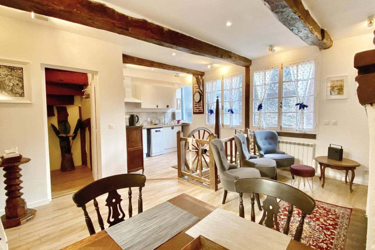 La Terrasse Notre Dame - Character House - 4P - Center Honfleur Villa Ngoại thất bức ảnh
