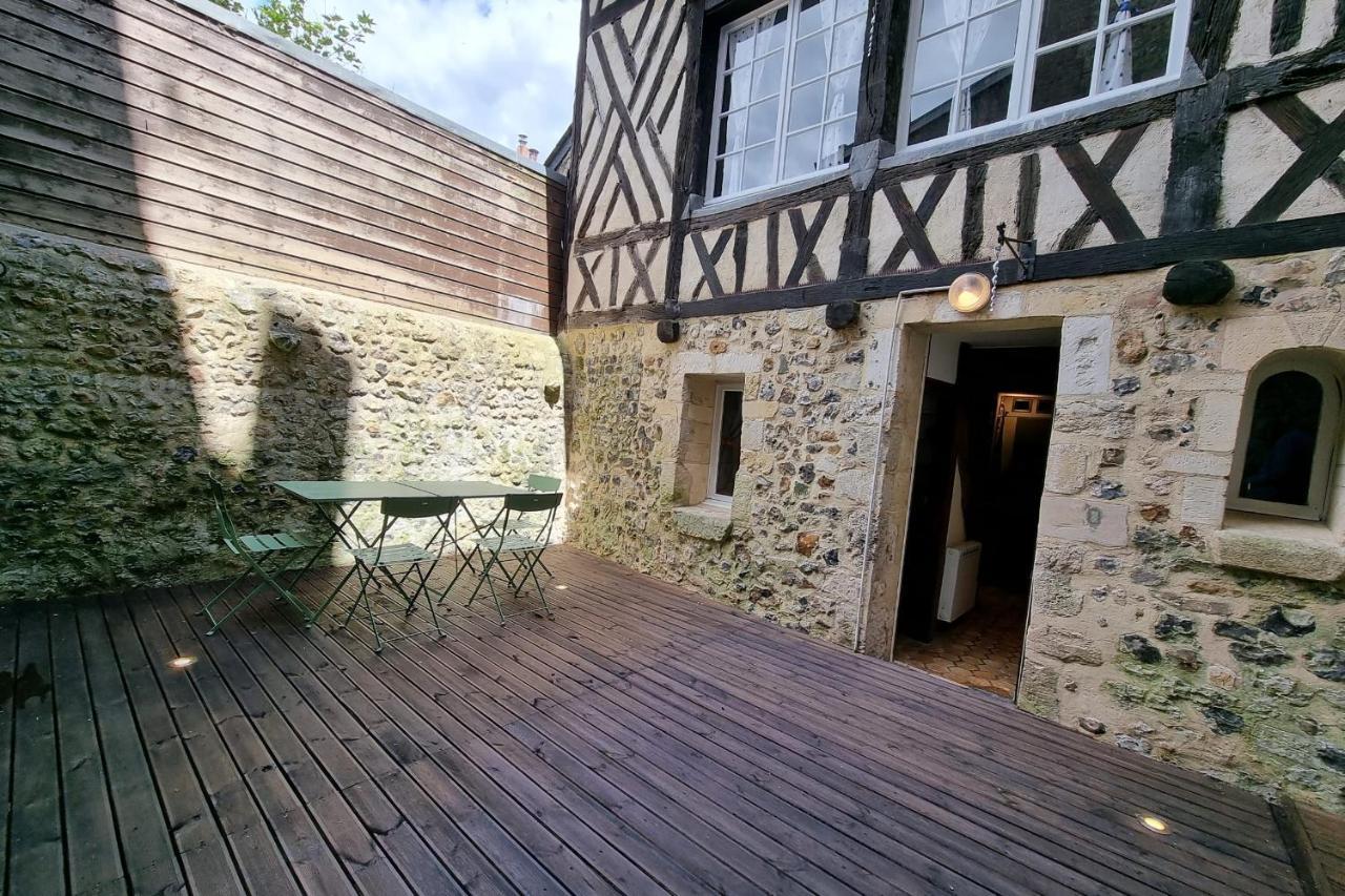 La Terrasse Notre Dame - Character House - 4P - Center Honfleur Villa Ngoại thất bức ảnh